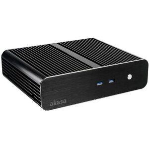 AKASA A-ITX10-M1B12EU EULER S FANLESS MINI ITX CASE