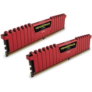 CORSAIR CMK8GX4M2A2666C16R VENGEANCE LPX RED 8GB (2X4GB) DDR4 2666MHZ DUAL KIT