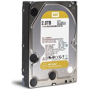 WESTERN DIGITAL WD2005FBYZ GOLD DATACENTER HARD DRIVE 2TB SATA3