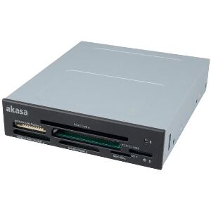 AKASA AK-ICR-09 ELECTRONIC ID AND SMART CARD READER 3.5'' BLACK/WHITE