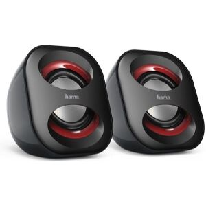 HAMA 173131 NOTEBOOK SPEAKER SONIC MOBIL 183 BLACK/RED