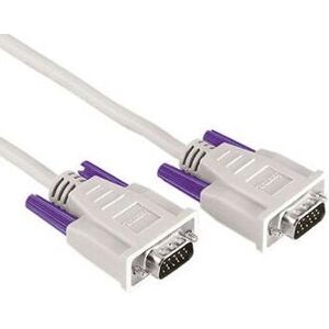HAMA 42087 VGA CABLE 15-PIN HDD MALE - 15-PIN HDD MALE 3M GREY