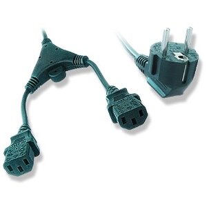 CABLEXPERT PC-186-ML6 POWER SPLITTER CORD (C13) VDE APPROVED 2M