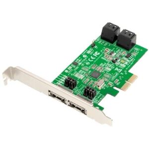 DAWICONTROL DC-624E 4-CHANNEL SATA 6G RAID 5 PCIE 2.0 X2 CONTROLLER BULK