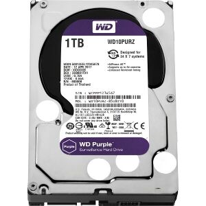 WESTERN DIGITAL WD10PURZ 1TB PURPLE SURVEILLANCE SATA3