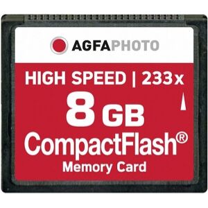 AGFAPHOTO COMPACT FLASH 8GB HIGH SPEED 233X MLC