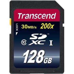 TRANSCEND TS128GSDXC10 128GB SDXC CLASS 10 PREMIUM