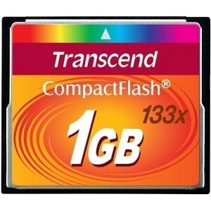 TRANSCEND TS1GCF133 1GB COMPACT FLASH 133X