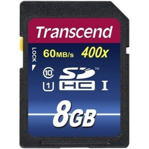 TRANSCEND TS8GSDU1 8GB SDHC CLASS 10 UHS-I 300X PREMIUM