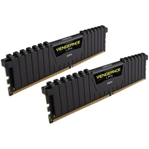 CORSAIR CMK16GX4M2A2666C16 VENGEANCE LPX BLACK 16GB (2X8GB) DDR4 2666MHZ DUAL KIT