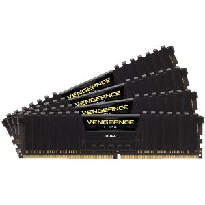 CORSAIR CMK32GX4M4B3200C16 VENGEANCE LPX BLACK 32GB (4X8GB) DDR4 3200MHZ QUAD KIT