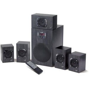 GENIUS SW-HF5.1 4500 125W 6-PIECE SPEAKERS