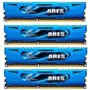 G.SKILL F3-2400C11Q-32GAB 32GB (4X8GB) DDR3 2400MHZ ARES LP QUAD CHANNEL KIT