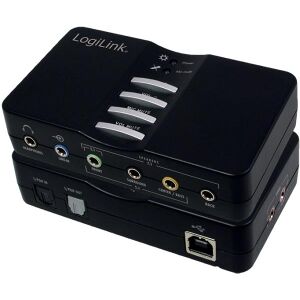 SOUND CARD LOGILINK UA0099 USB 7.1 CHANEL SOUND BOX