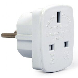 CABLEXPERT A-AC-UKEU-001 AC POWER ADAPTER ΡΕΥΜΑΤΟΣ UK SOCKET TO EU SCHUKO PLUG 7.5A