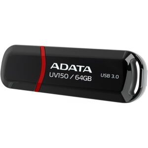 ADATA DASHDRIVE UV150 64GB USB3.0 FLASH DRIVE BLACK