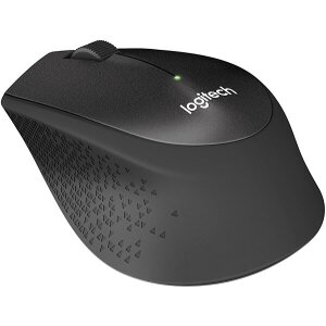 LOGITECH Μ330 SILENT PLUS WIRELESS MOUSE BLACK