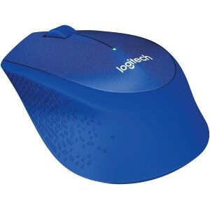 LOGITECH Μ330 SILENT PLUS WIRELESS MOUSE BLUE