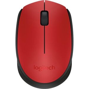 LOGITECH M171 WIRELESS MOUSE RED/BLACK