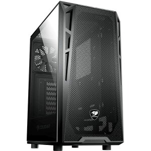 COUGAR TURRET MESH PRO COOLING WITH TEMPERED GLASS SIDE WINDOW