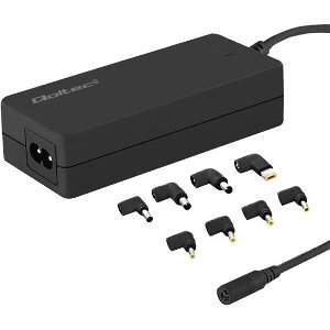 QOLTEC 50011 UNIVERSAL NOTEBOOK POWER ADAPTER 65W 8 PLUGS