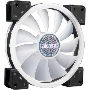 `AKASA AK-FN102 VEGAS TL 140MM TWIN LOOP DUAL SIDED RGB LED FAN