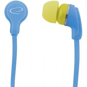 ESPERANZA EH147T STEREO EARPHONES NEON TURQUOISE