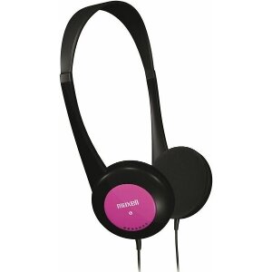 MAXELL KIDS HEADPHONES PINK