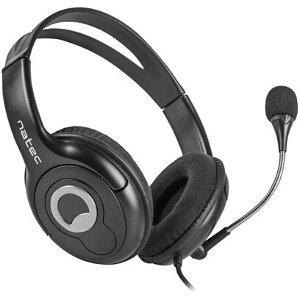 NATEC NSL-1178 BEAR 2 HEADPHONES WITH MICROPHONE BLACK