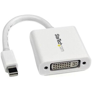 STARTECH MINI DISPLAYPORT TO DVI VIDEO ADAPTER CONVERTER WHITE