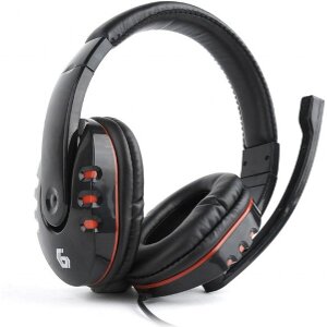 GEMBIRD GHS-402 GAMING HEADSET WITH VOLUME CONTROL GLOSSY BLACK