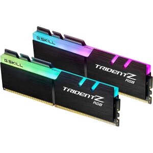 RAM G.SKILL F4-3200C16D-32GTZR 32GB (2X16GB) DDR4 3200MHZ TRIDENT Z RGB DUAL KIT