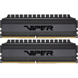 RAM PATRIOT PVB48G300C6K VIPER 4 BLACKOUT SERIES 8GB (2X4GB) DDR4 3000MHZ DUAL KIT