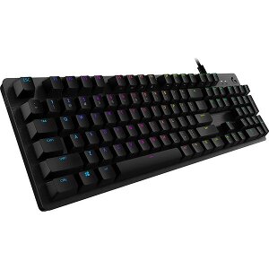 LOGITECH G512 LIGHTSYNC RGB MECHANICAL GAMING KEYBOARD GX BROWN SWITCH TACTILE