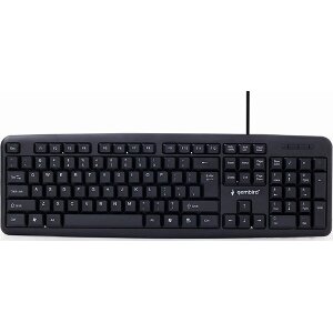 ΠΛΗΚΤΡΟΛΟΓΙΟ GEMBIRD KB-U-103 STANDARD KEYBOARD US, US LAYOUT BLACK