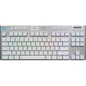 ΠΛΗΚΤΡΟΛΟΓΙΟ LOGITECH G915 TKL LIGHTSPEED WIRELESS RGB MECHANICAL GAMING KEYBOARD WHITE TACTILE