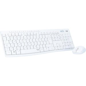 ΠΛΗΚΤΡΟΛΟΓΙΟ LOGITECH MK295 SILENT WIRELESS DESKTOP COMBO OFF-WHITE