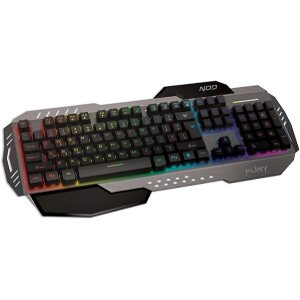 ΠΛΗΚΤΡΟΛΟΓΙΟ NOD FURY RGB WITH PALM REST