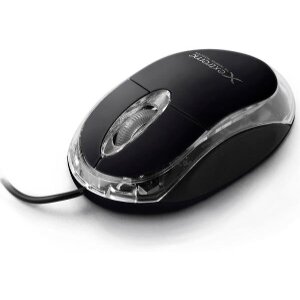 ESPERANZA XM102K EXTREME CAMILLE 3D WIRED OPTICAL MOUSE USB BLACK