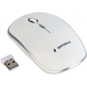 GEMBIRD MUSW-4B-01-W WIRELESS OPTICAL MOUSE WHITE