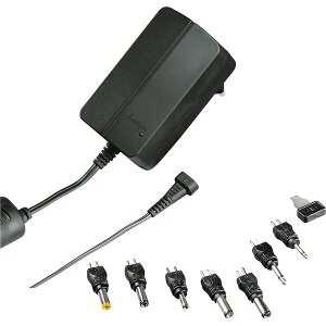 HAMA 137334 HAMA ECO UNIVERSAL SWITCHING POWER SUPPLY UNIT 1500 MA/24W