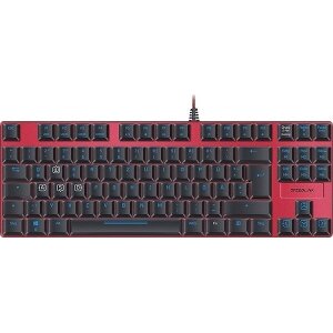 SPEEDLINK SL-670008-BKRD-US ULTOR ILLUMINATED MECHANICAL GAMING KEYBOARD