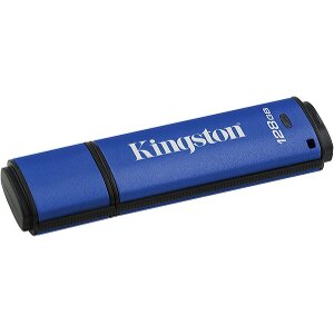 KINGSTON DTVP30/128GB DATATRAVELER VAULT PRIVACY 3.0 128GB USB3.0