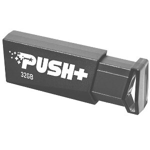 PATRIOT PSF32GPSHB32U PUSH+ 32GB USB 3.2 GEN 1 FLASH DRIVE