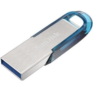 SANDISK SDCZ73-128G-G46B ULTRA FLAIR 128GB USB 3.0 BLUE