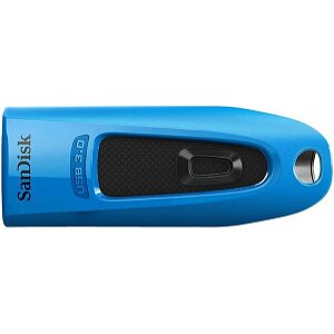 SANDISK ULTRA 32GB USB3.0 FLASH DRIVE BLUE SDCZ48-032G-U46B