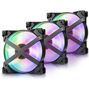 DEEPCOOL MF120GT SET 0F 3 PIECES 120MM RGB FANS