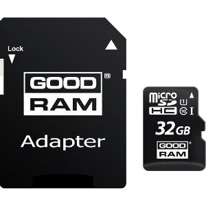 GOODRAM M1AA 32GB MICRO SDHC UHS-I CLASS 10 + ADAPTER