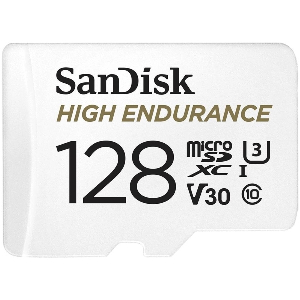 SANDISK SDSQQNR-128G-GN6IA HIGH ENDURANCE 128GB MICRO SDXC HC U3 V30 CLASS 10 WITH ADAPTER