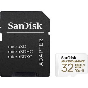 SANDISK SDSQQVR-032G-GN6IA MAX ENDURANCE 32GB MICRO SDHC U3 V3